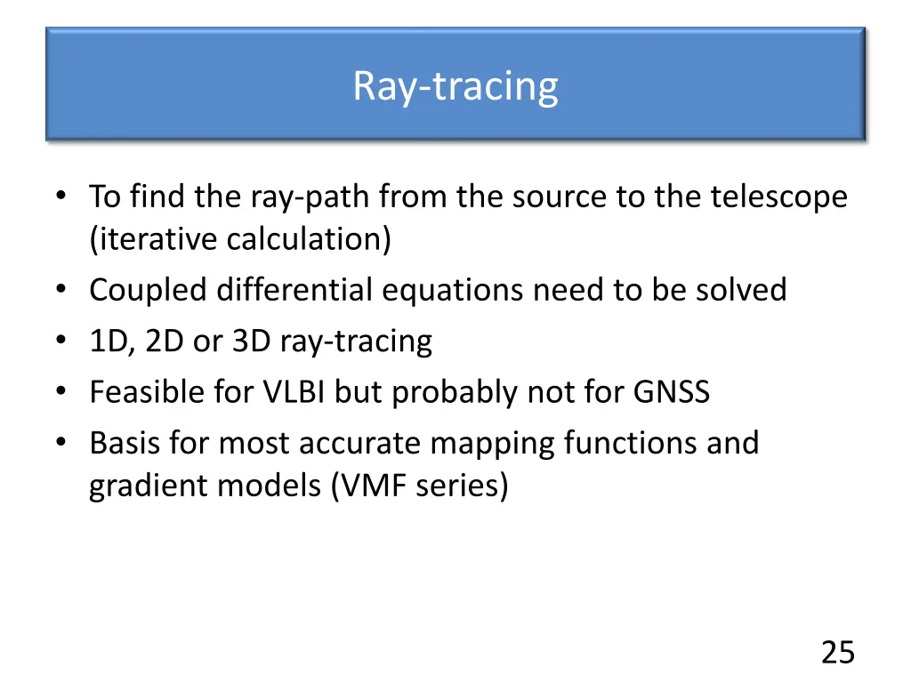 ray tracing