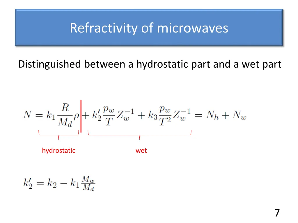 refractivity of microwaves 1