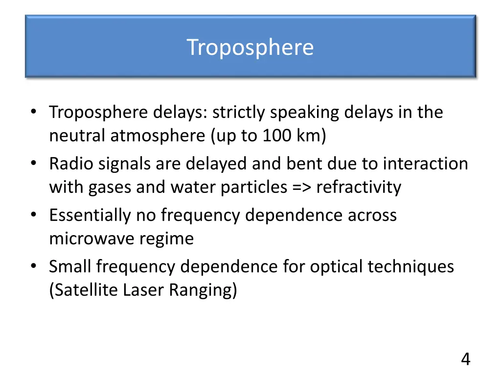 troposphere