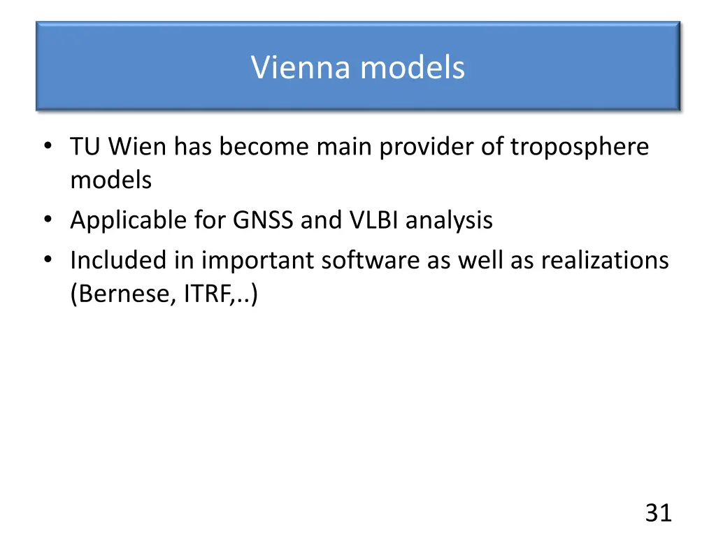 vienna models