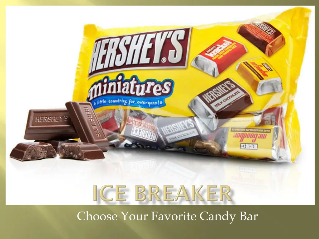 choose your favorite candy bar