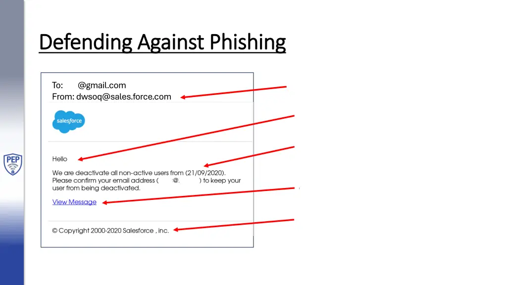 defending against phishing defending against