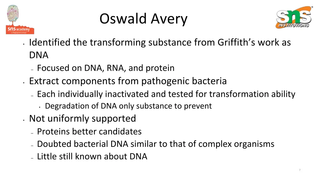 oswald avery