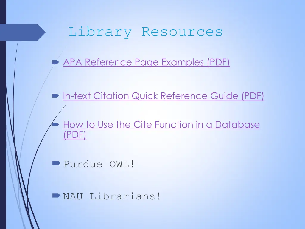 library resources 1