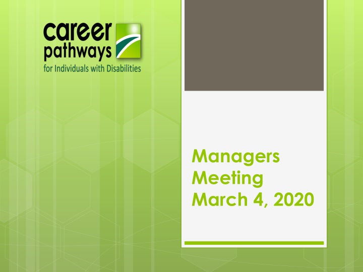 managers meeting march 4 2020