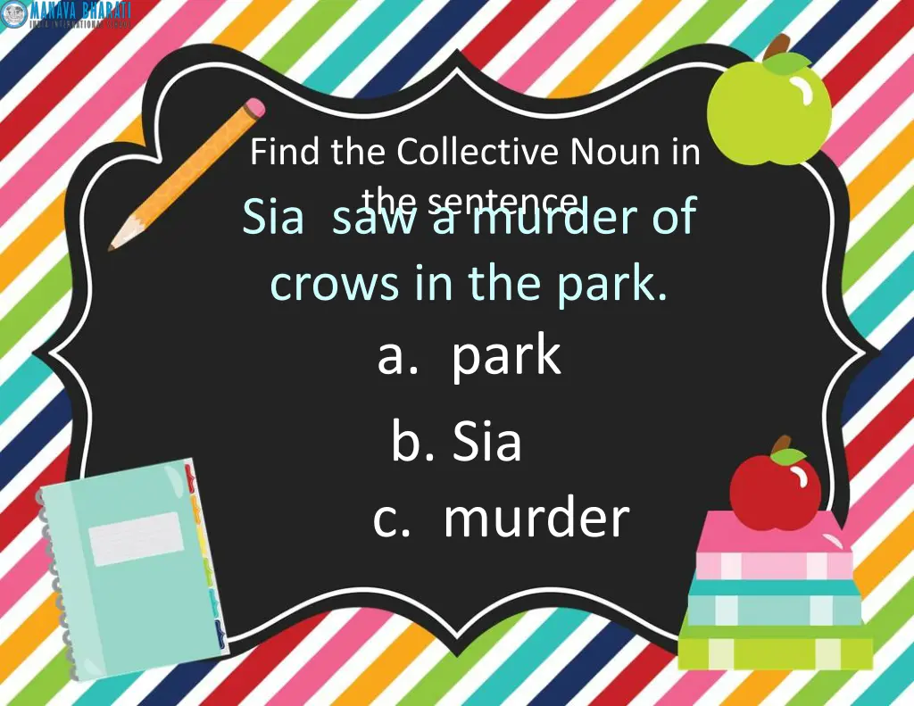 find the collective noun in the sentence