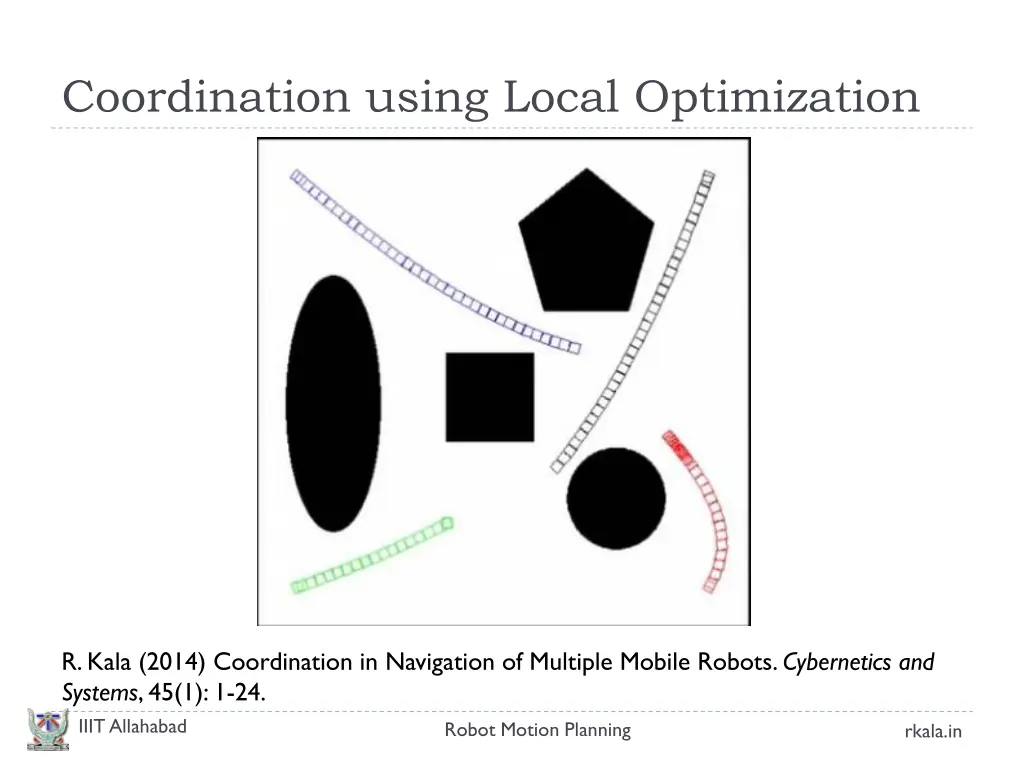 coordination using local optimization 1