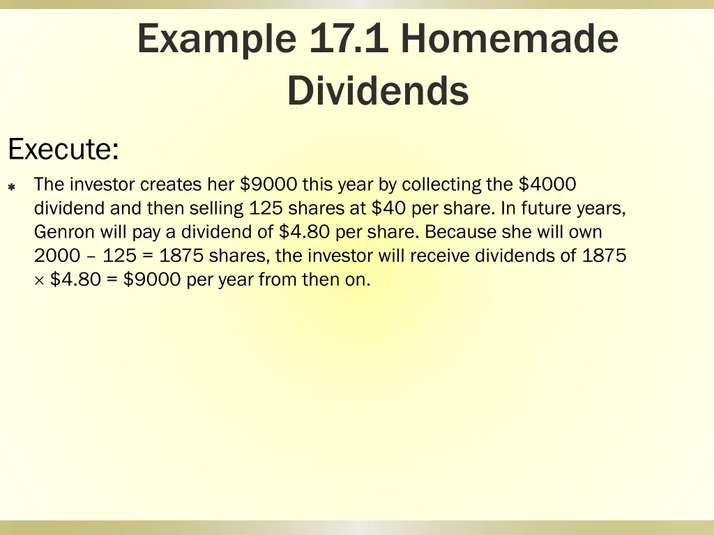 example 17 1 homemade dividends 2