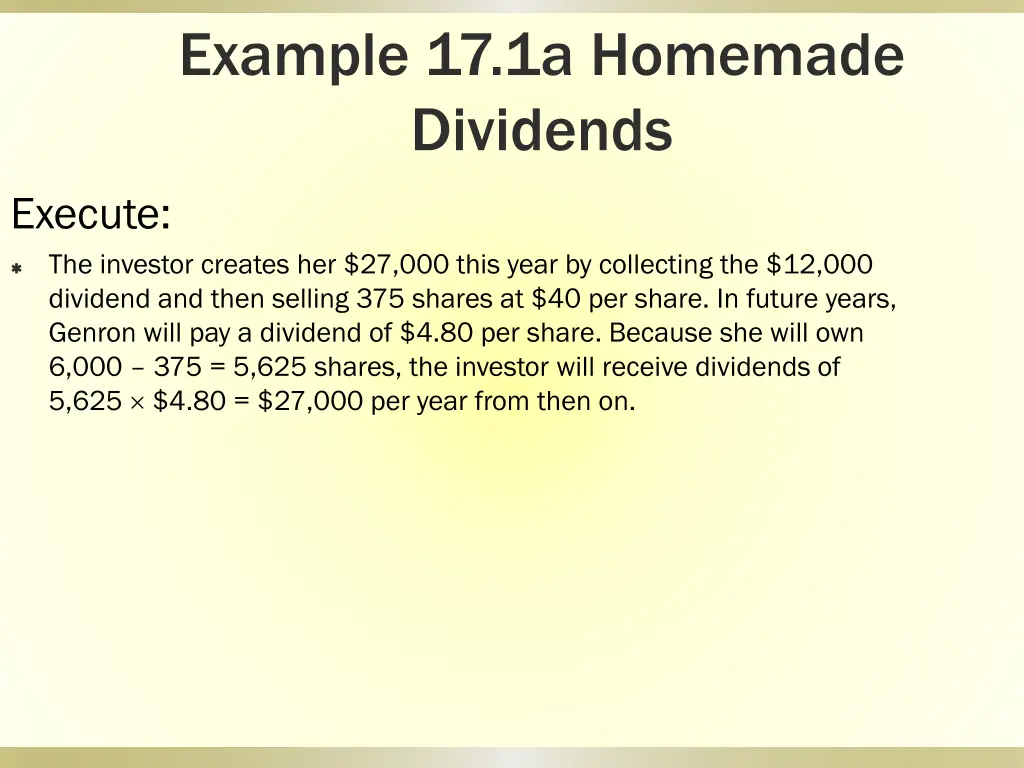 example 17 1a homemade dividends 2