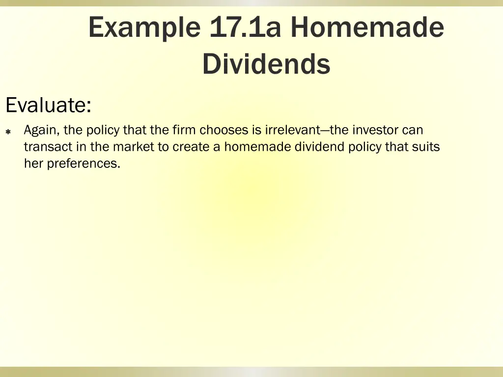 example 17 1a homemade dividends 3