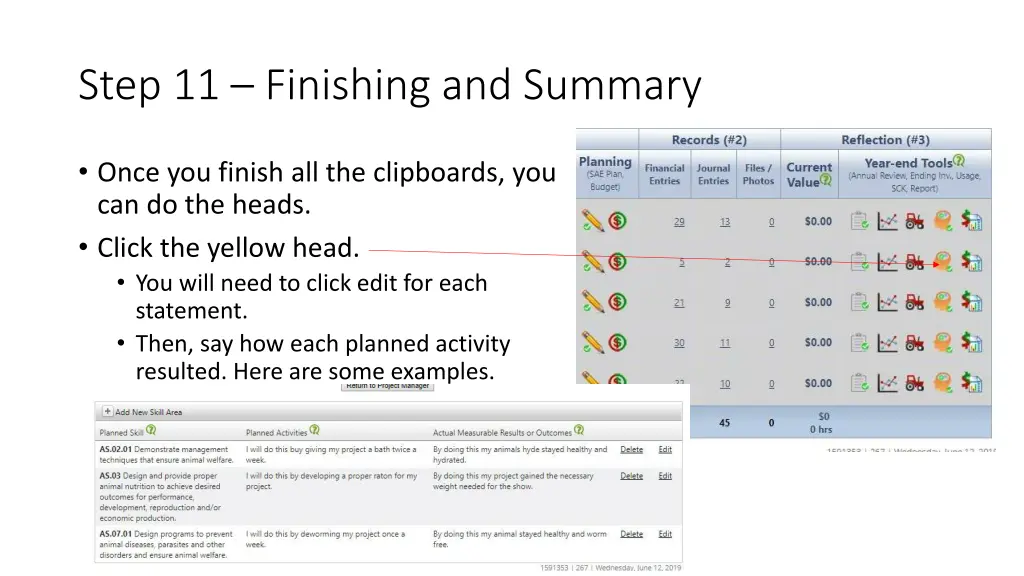 step 11 finishing and summary 1