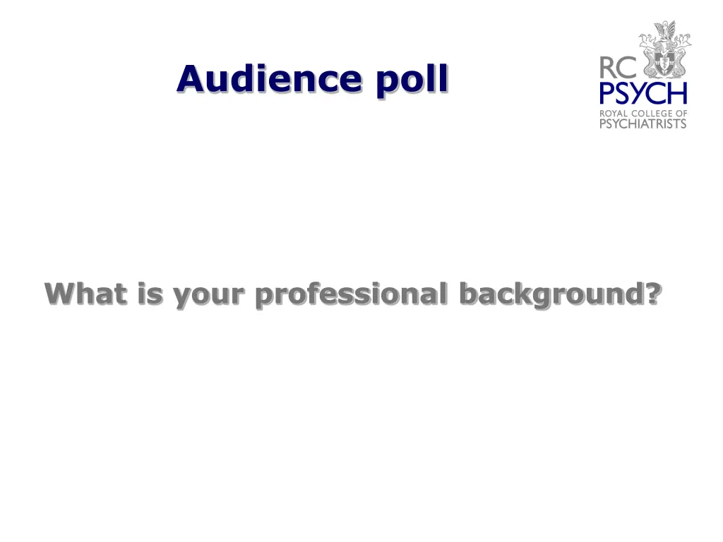 audience poll