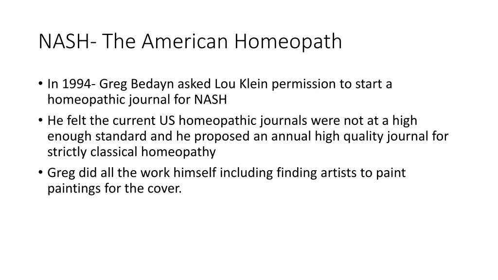 nash the american homeopath