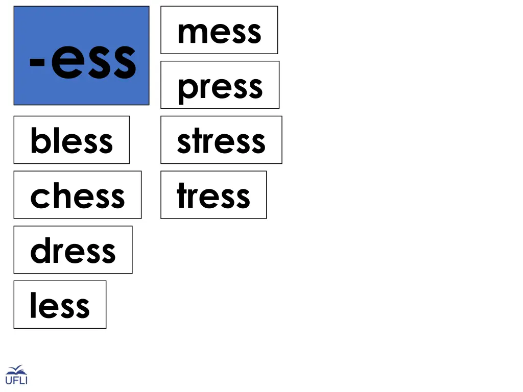 mess press stress tress