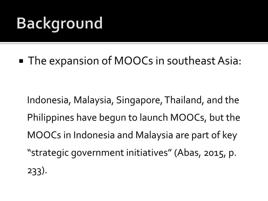 the expansion of moocs in southeast asia