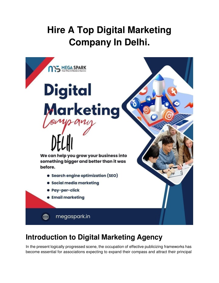 hire a top digital marketing company in delhi