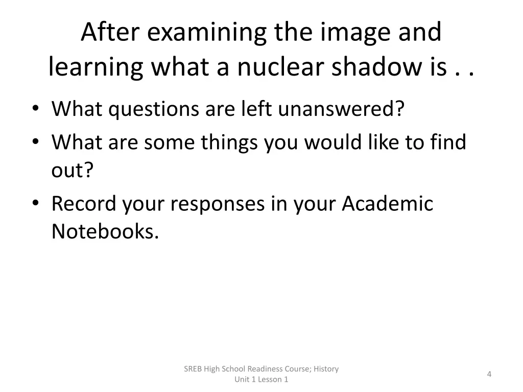 after examining the image and learning what