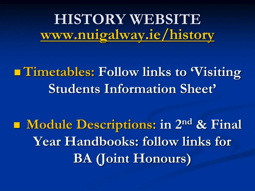 history website www nuigalway ie history