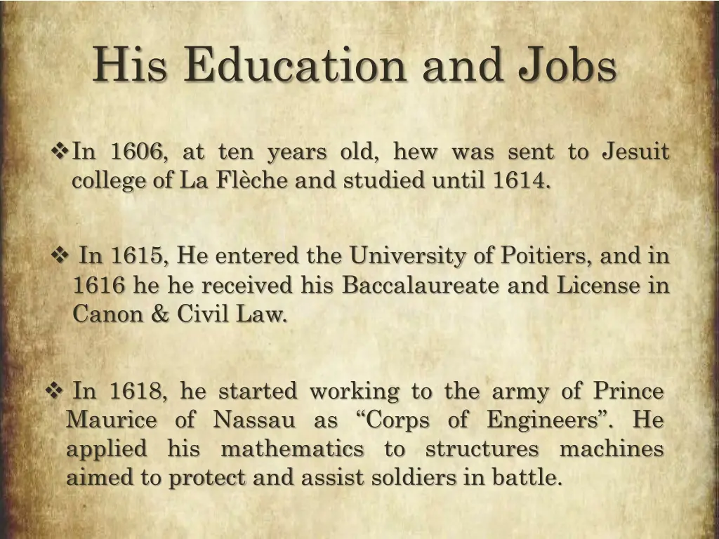 his education and jobs his education and jobs