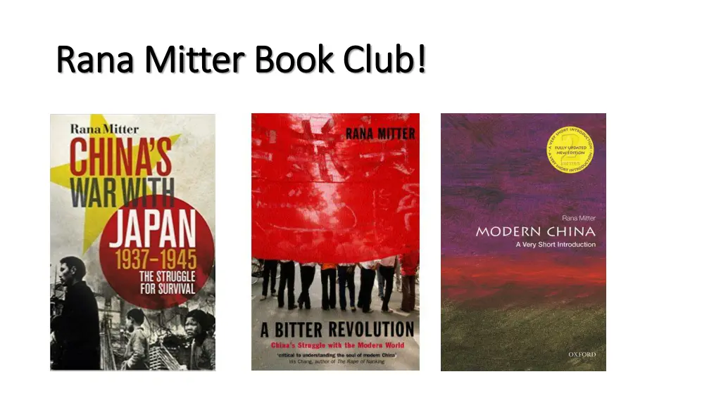 rana rana mitter mitter book club