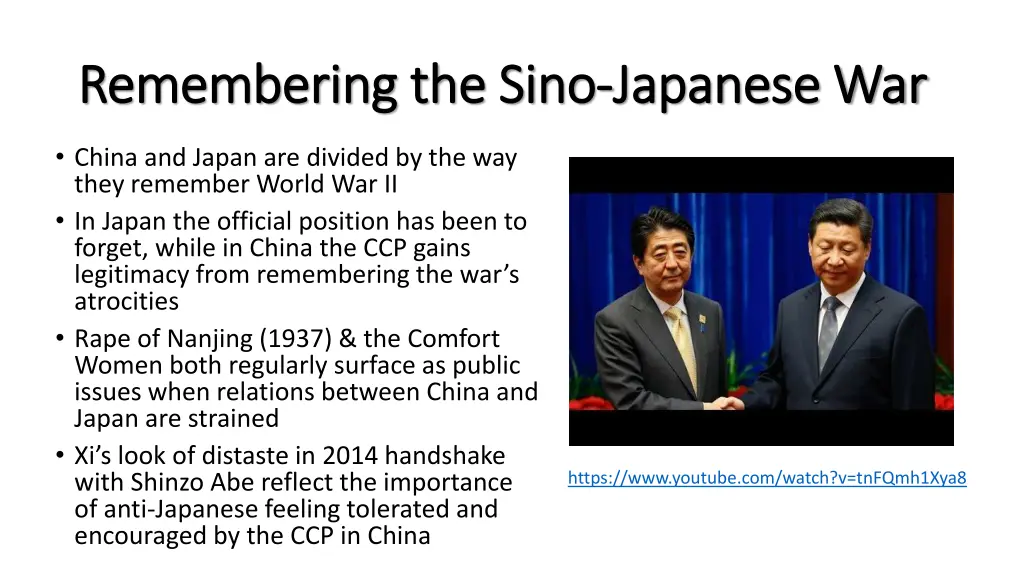 remembering the sino remembering the sino