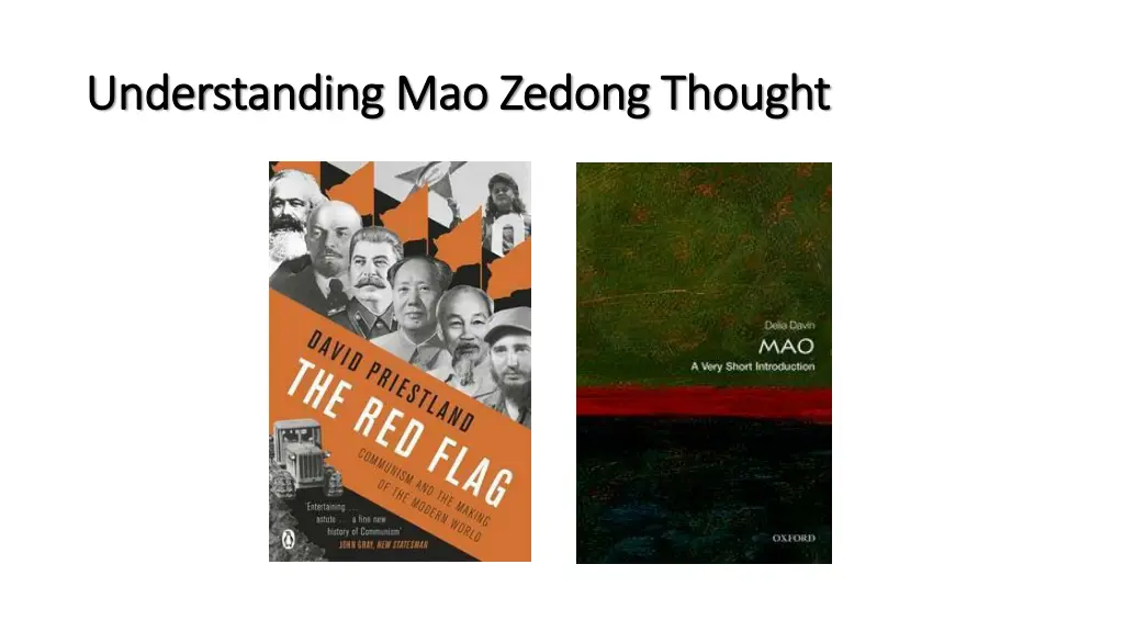 understanding mao zedong thought understanding