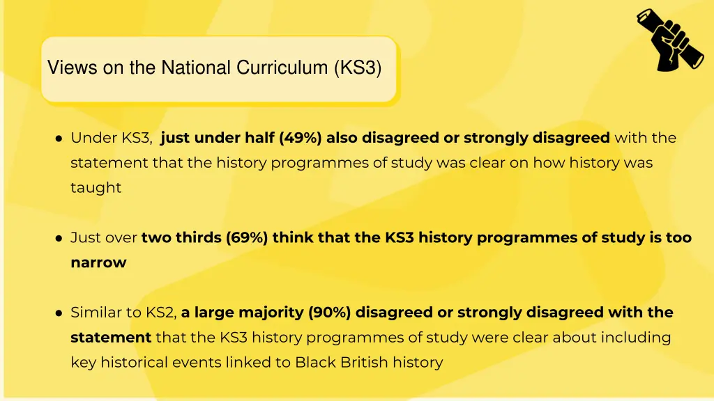 views on the national curriculum ks3