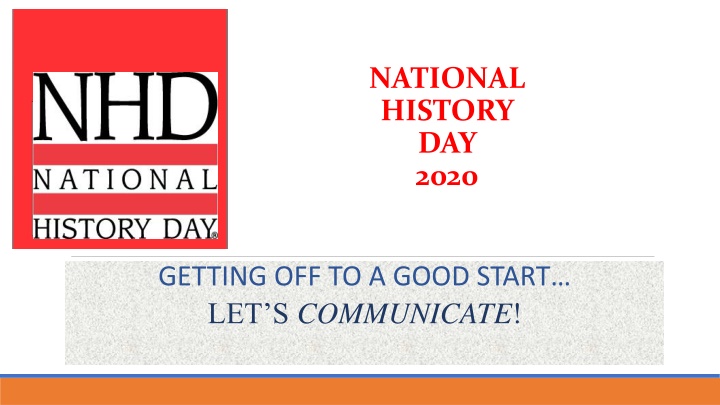 national history day 2020