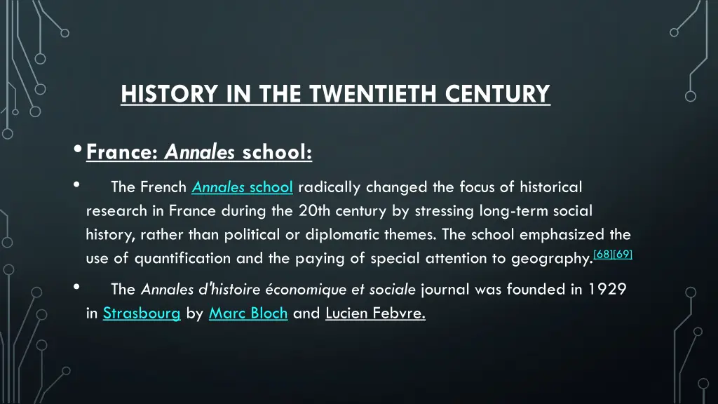 history in the twentieth century