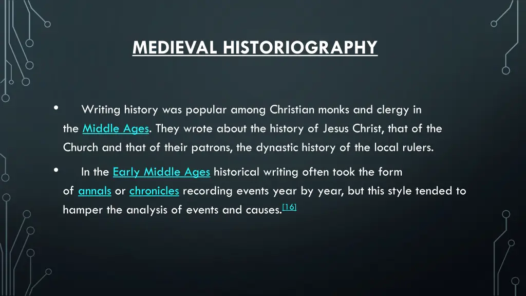 medieval historiography