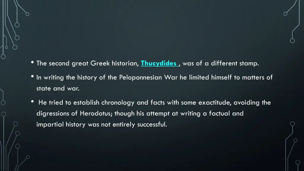 the second great greek historian thucydides