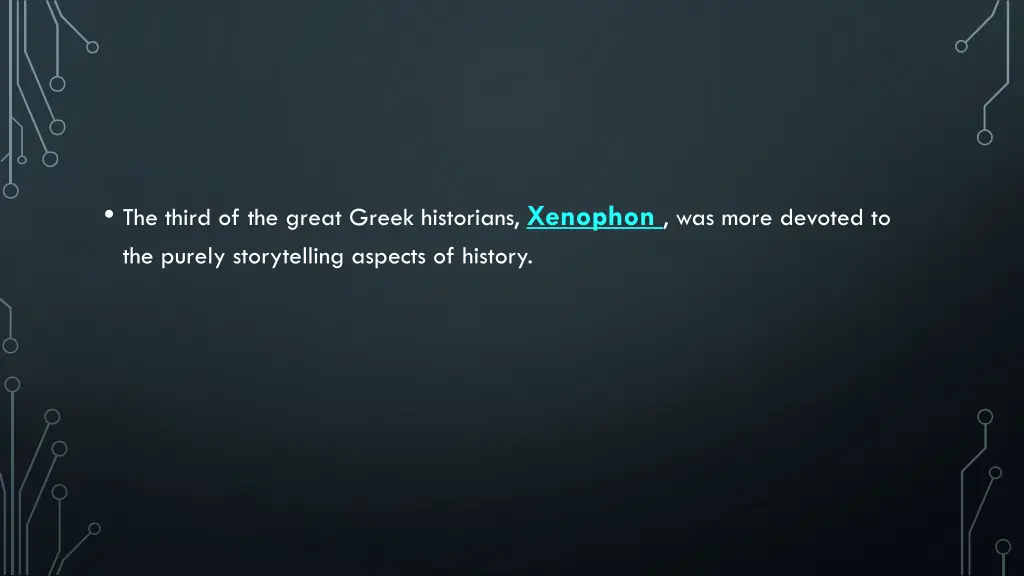 the third of the great greek historians xenophon