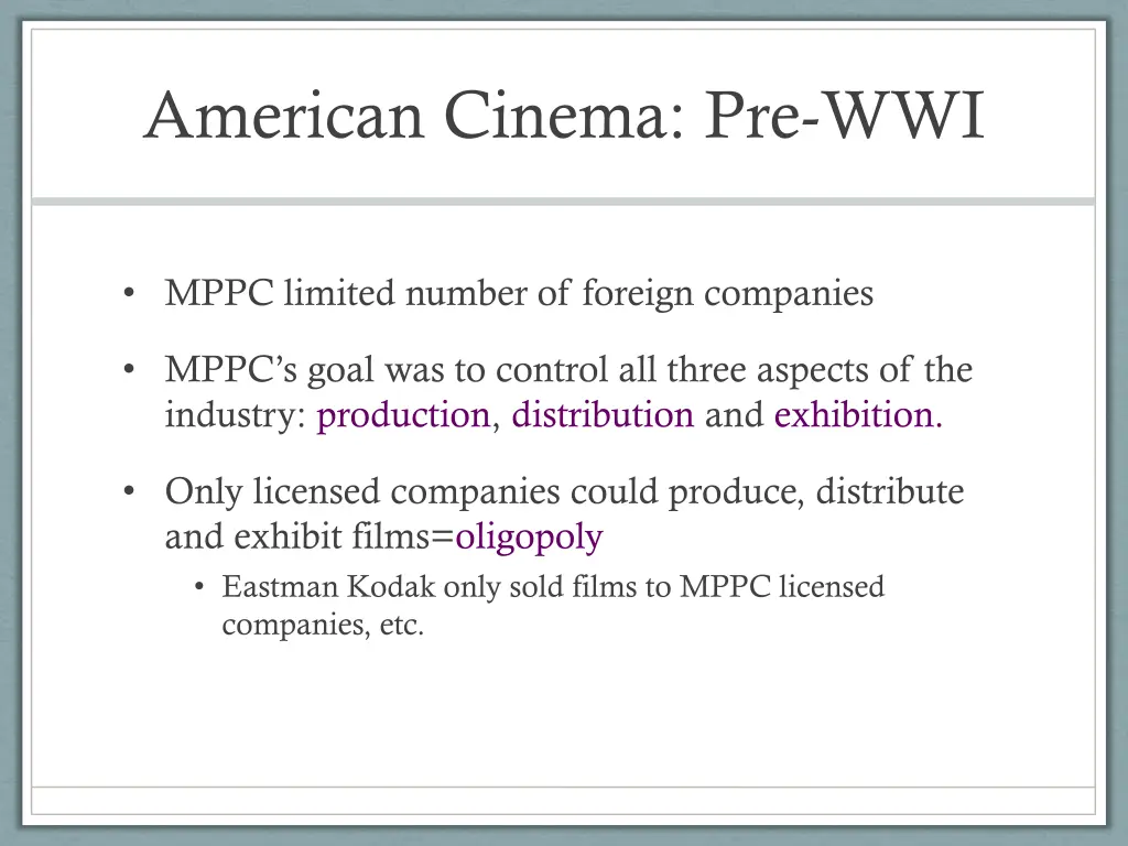 american cinema pre wwi 2