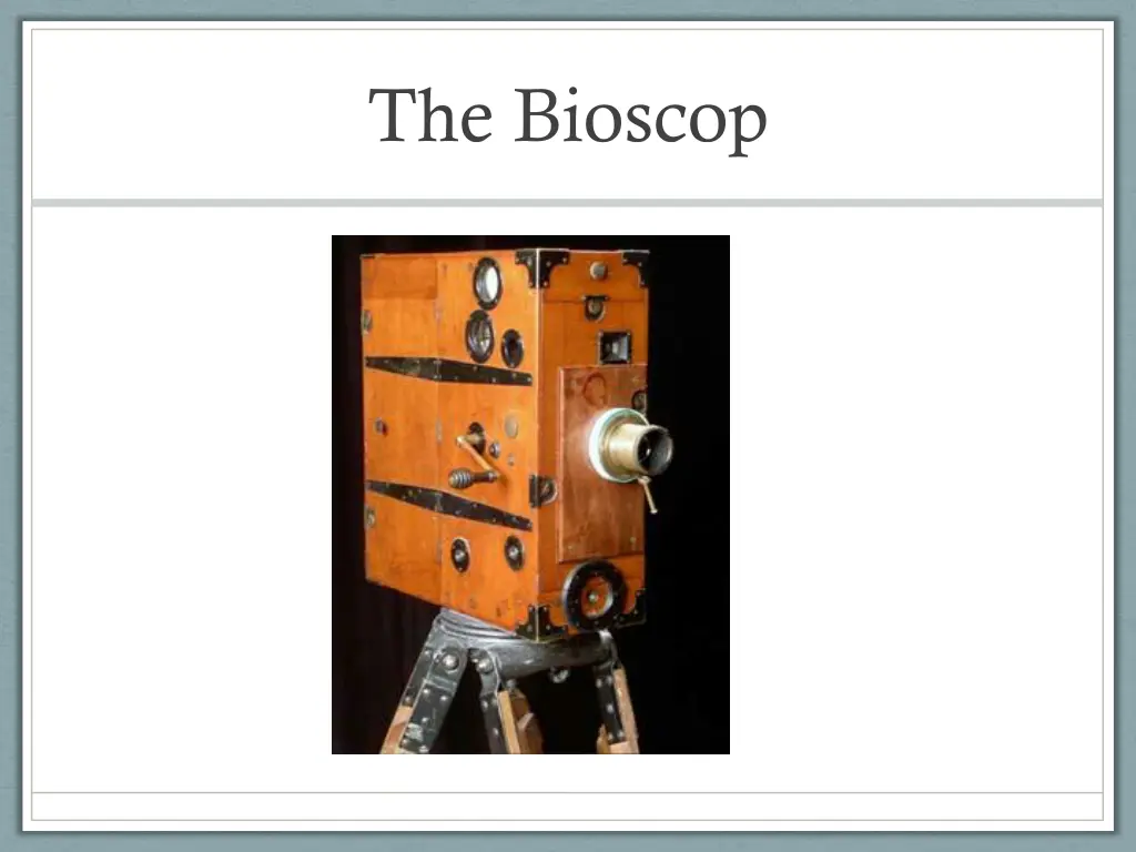 the bioscop 1