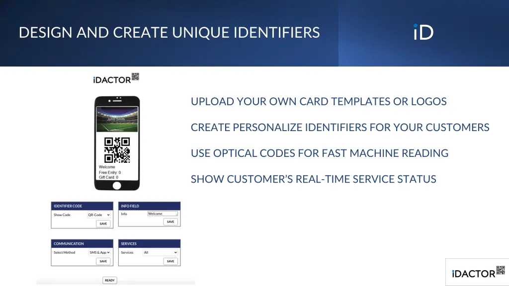 design and create unique identifiers