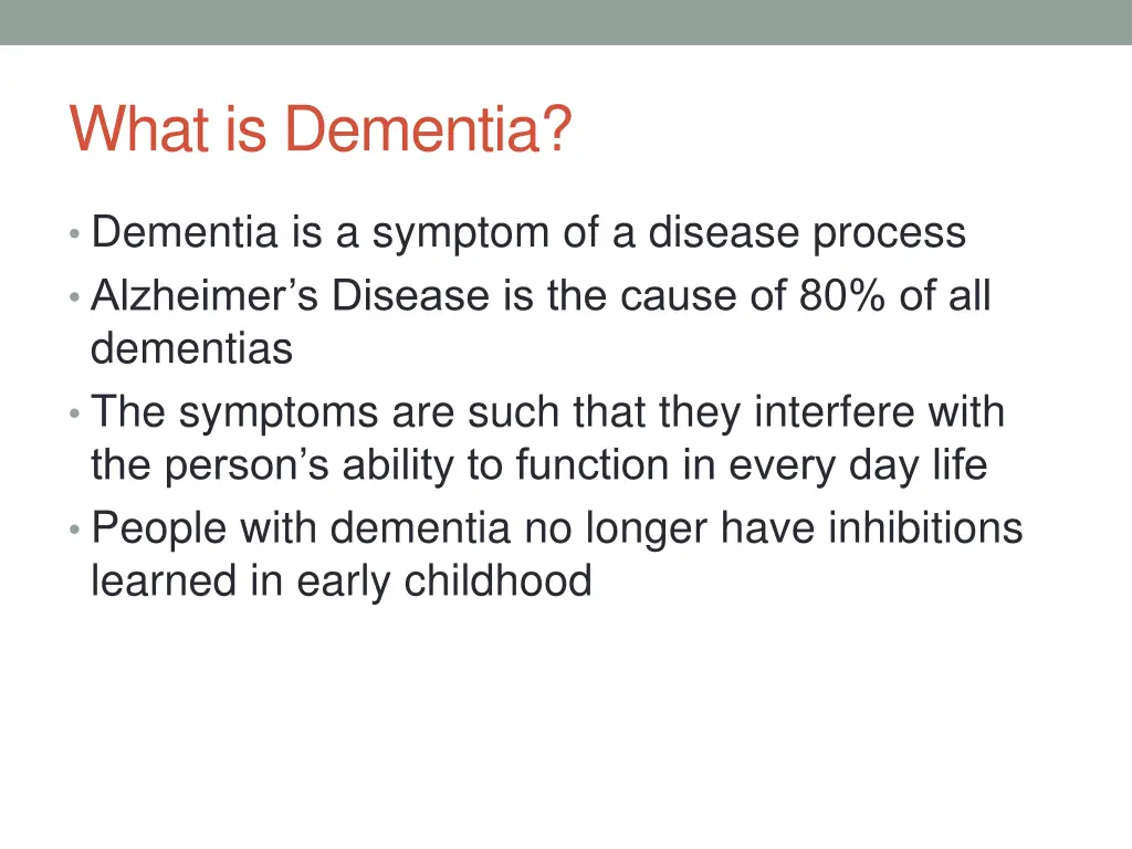 what is dementia