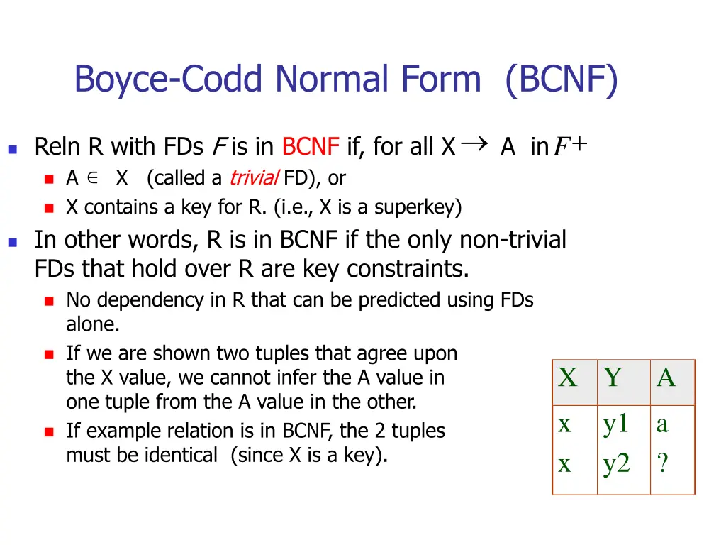 boyce codd normal form bcnf