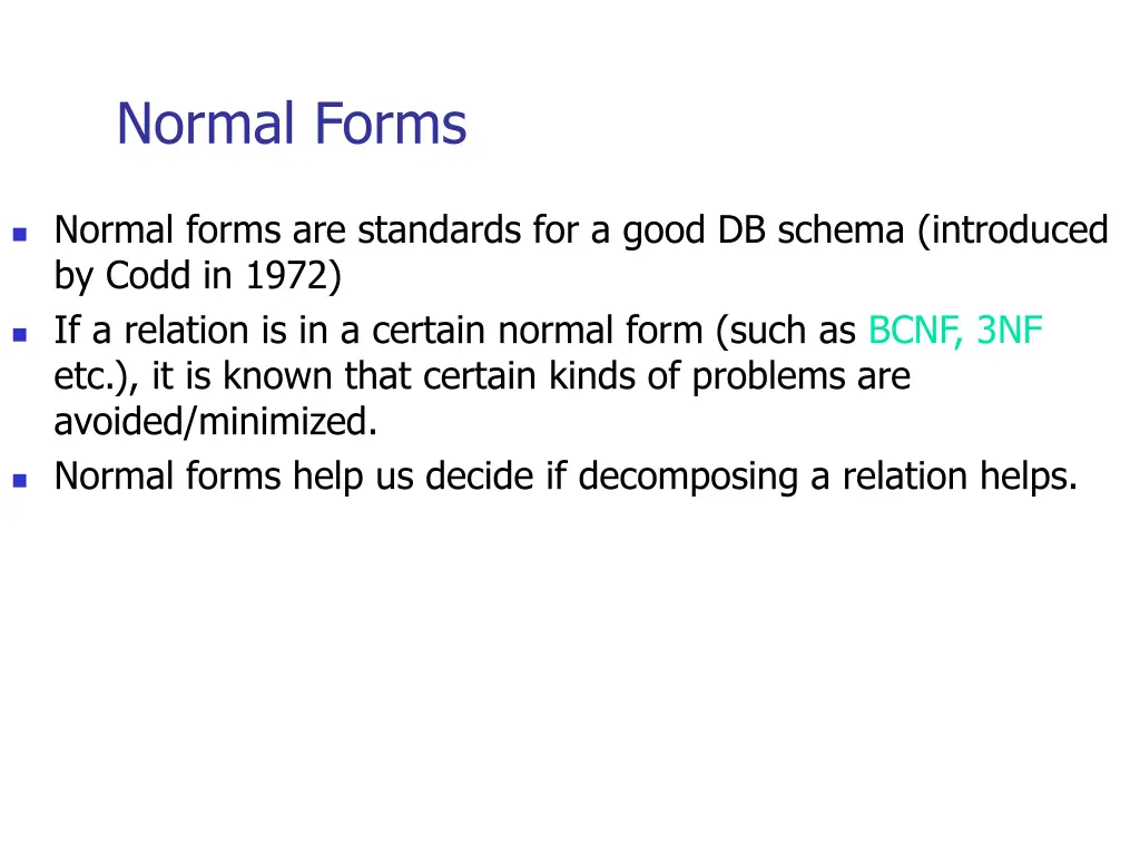 normal forms