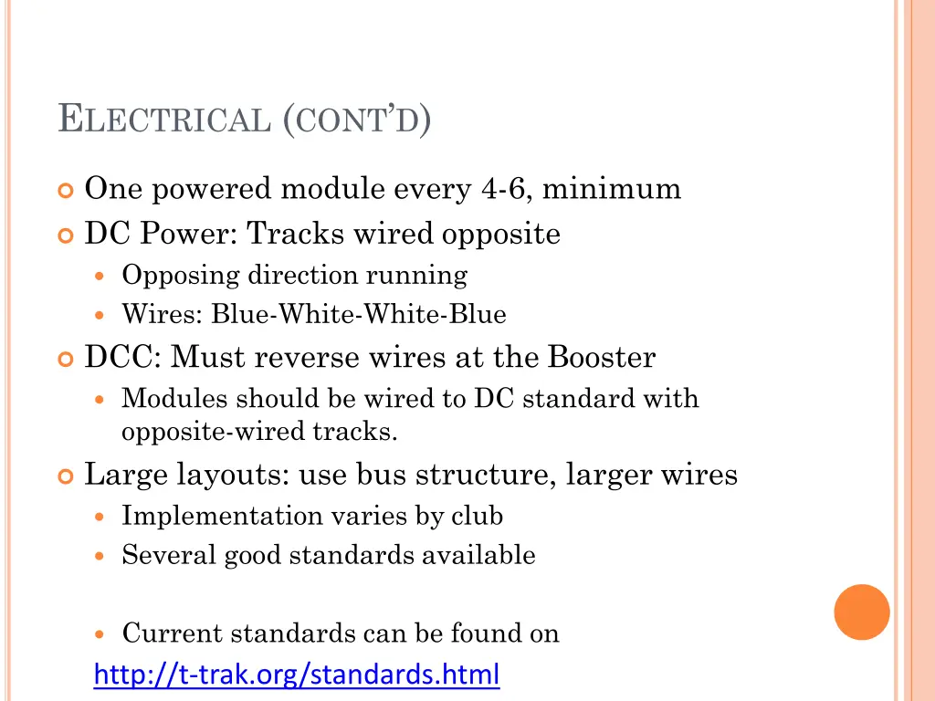 e lectrical cont d