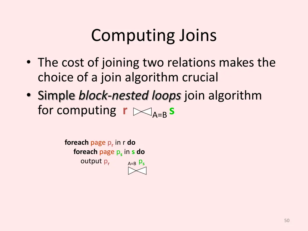 computing joins