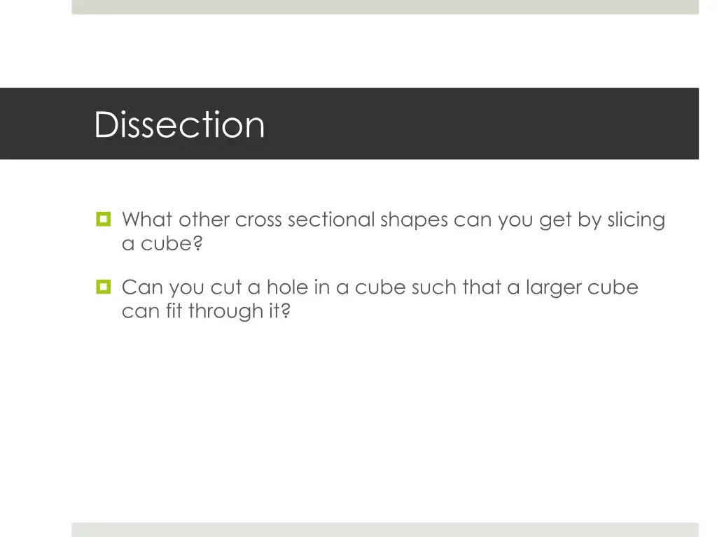 dissection