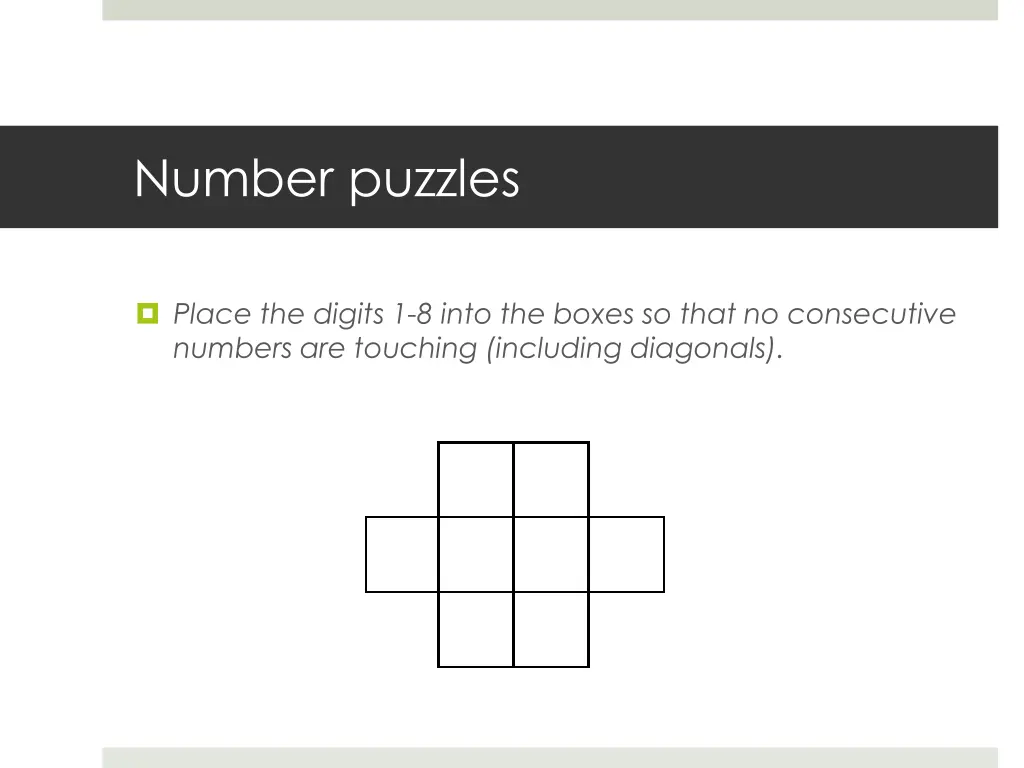 number puzzles