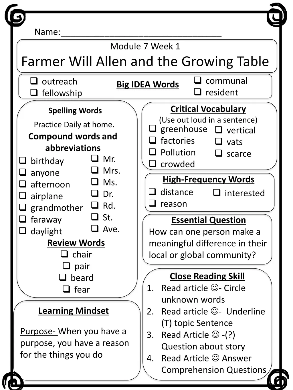 name module 7 week 1 farmer will allen