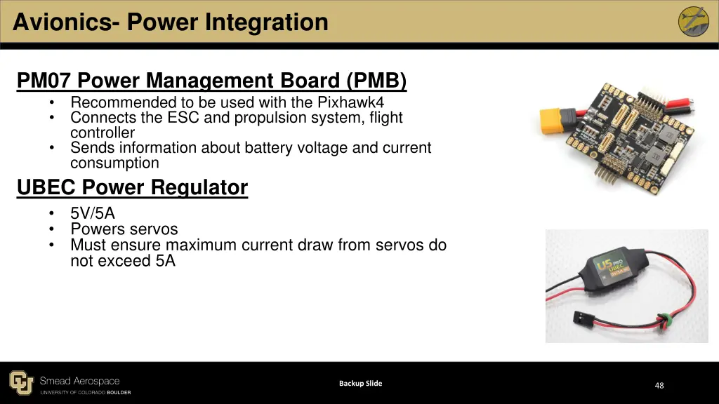 avionics power integration