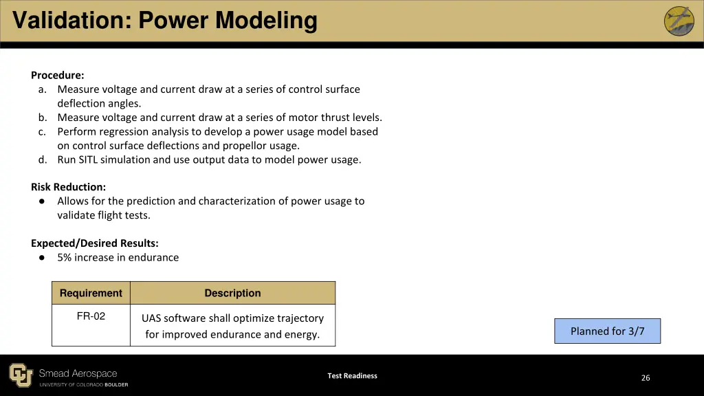 validation power modeling 1