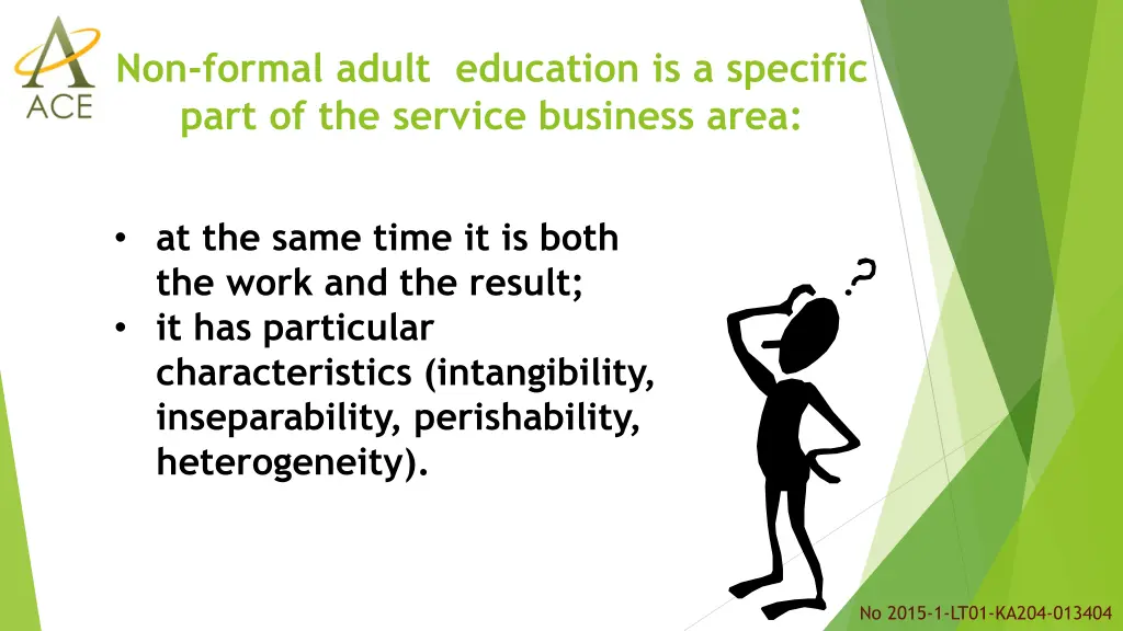 non formal adult education is a specific part