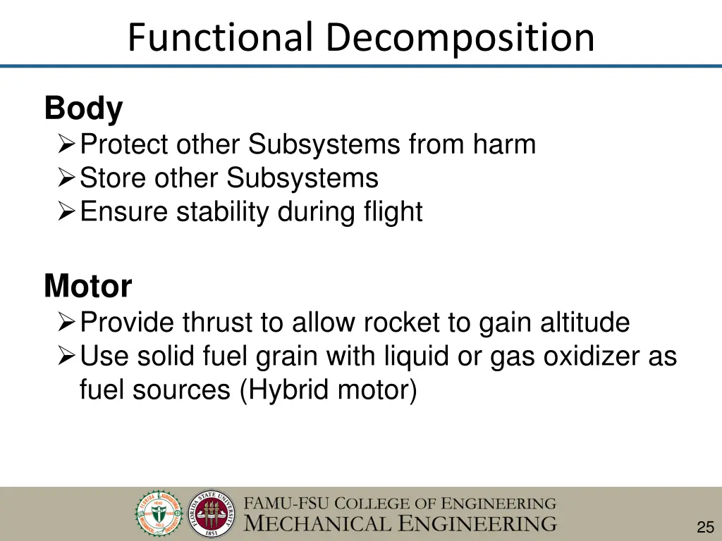 functional decomposition