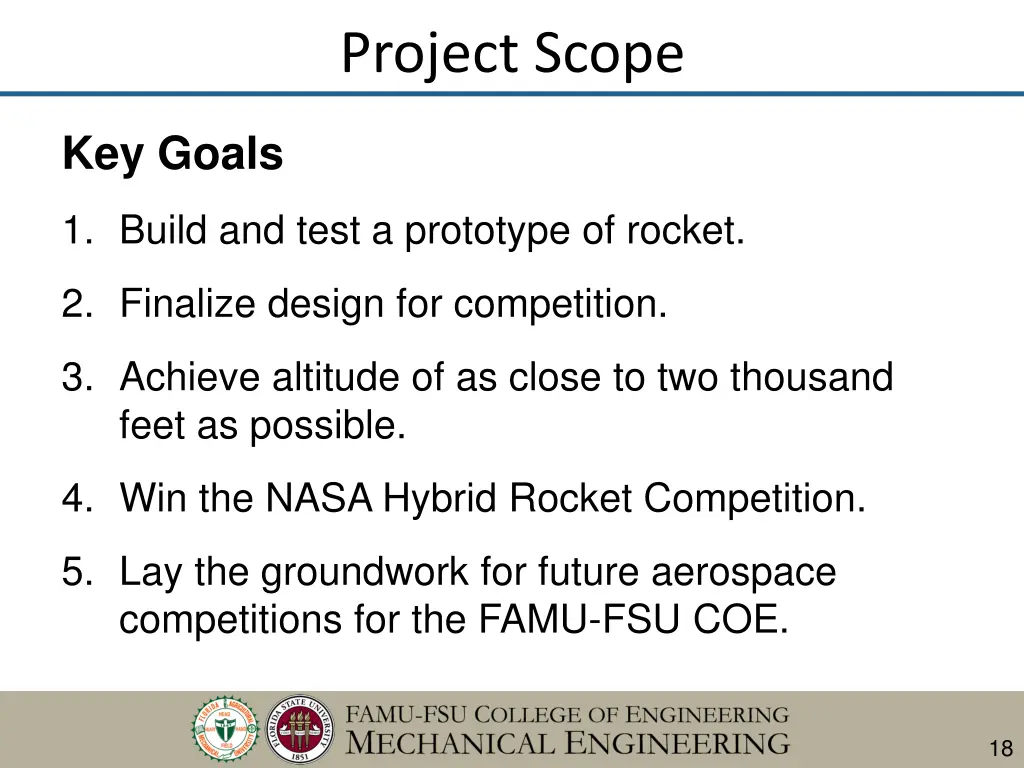 project scope