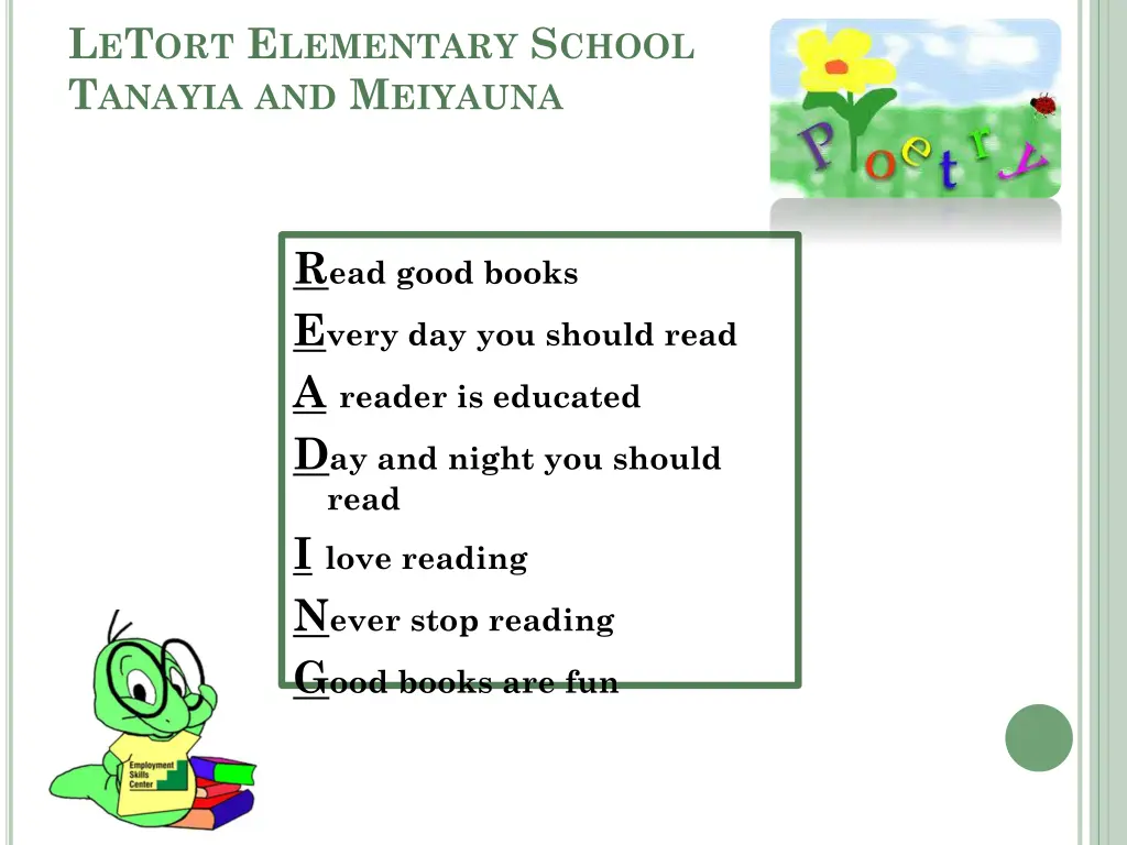 l e t ort e lementary s chool t anayia