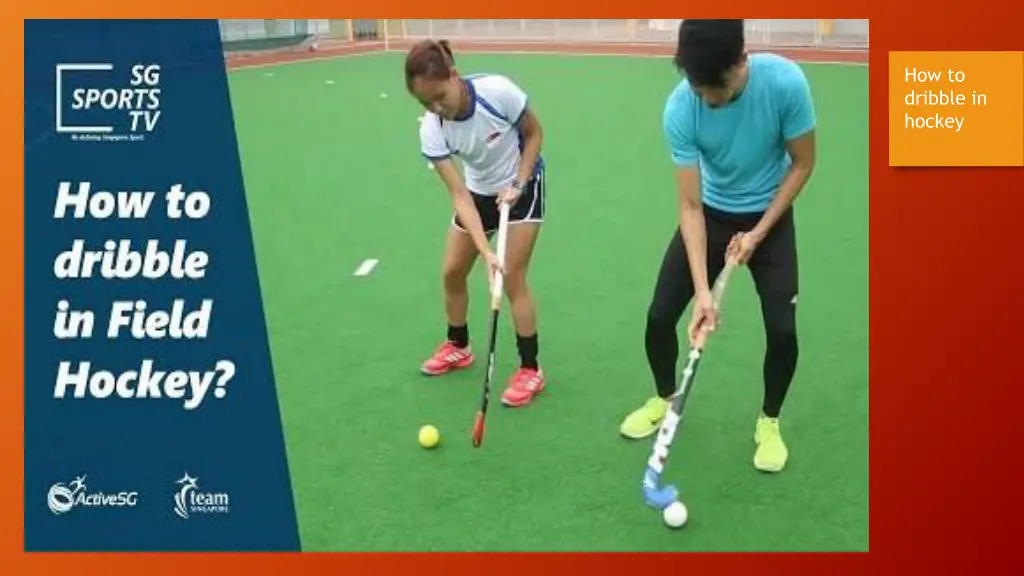 how to dribble in hockey